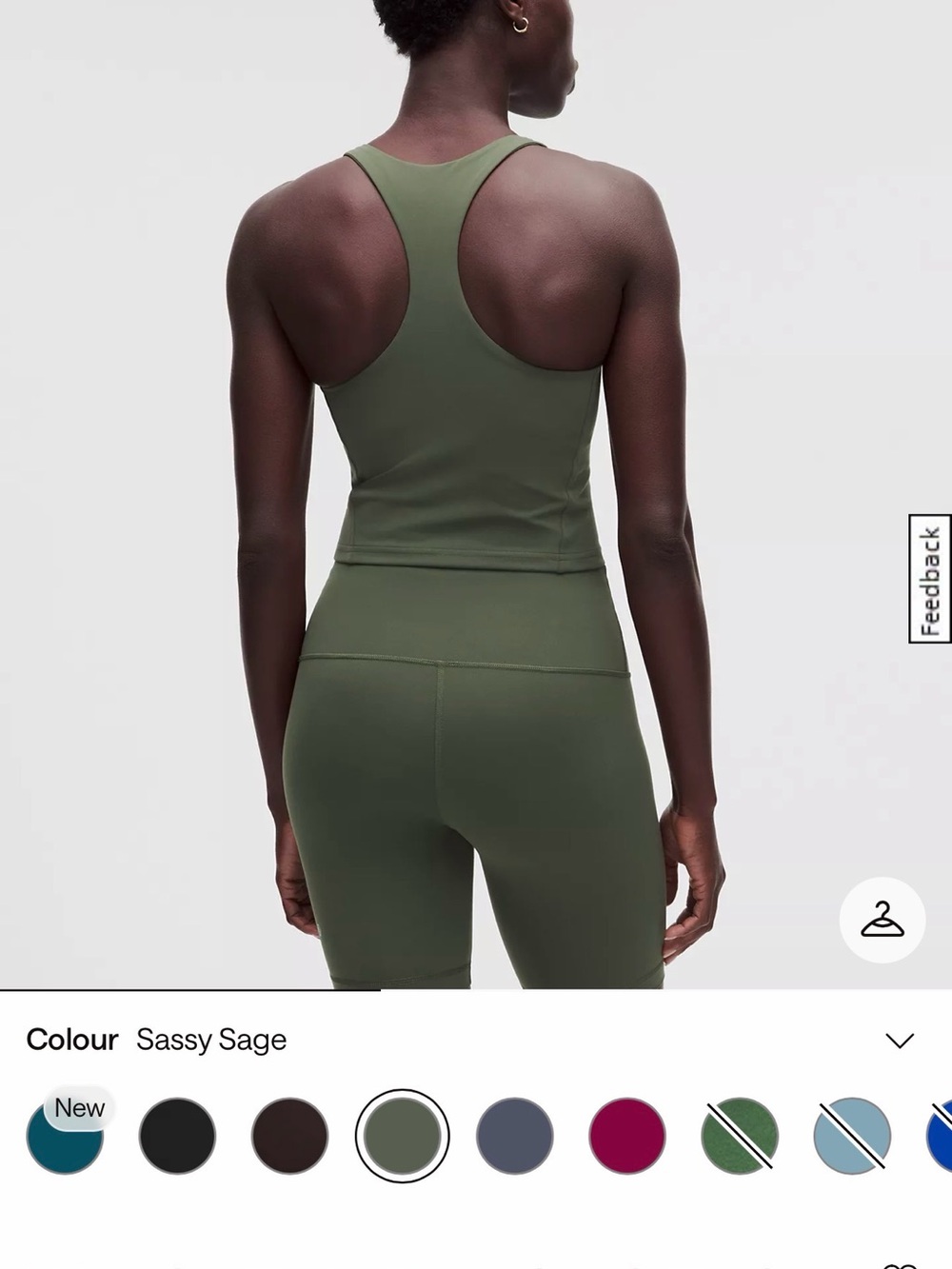 Sassy Sage Wunder Train Racerback Tank - Picture 2 of 2